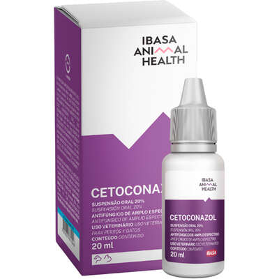 CETOCONAZOL SUSPENSÃO ORAL 20% 20ML