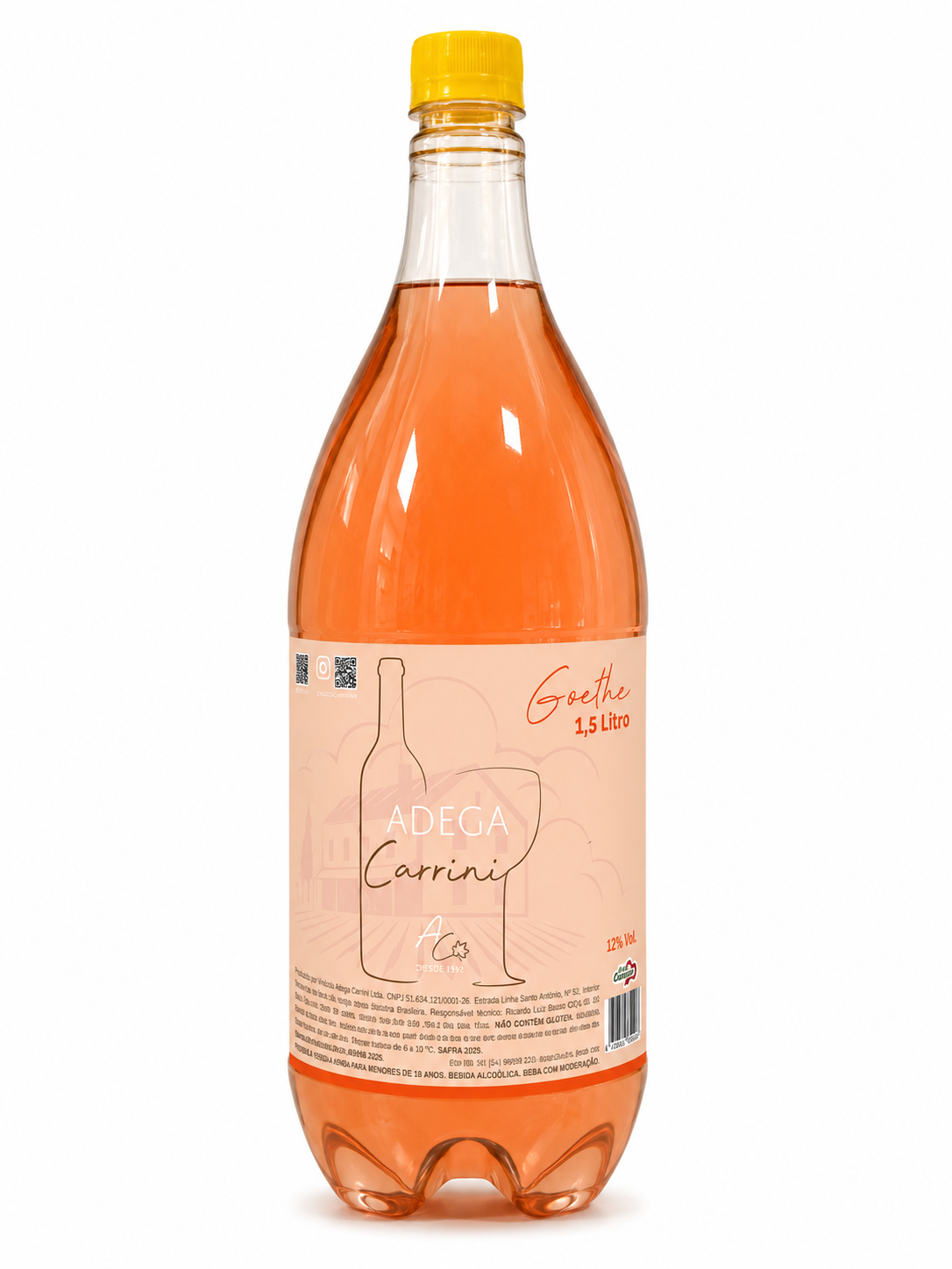 VINHO BRANCO GOTHE 1,5 LT ADEGA CARRINI