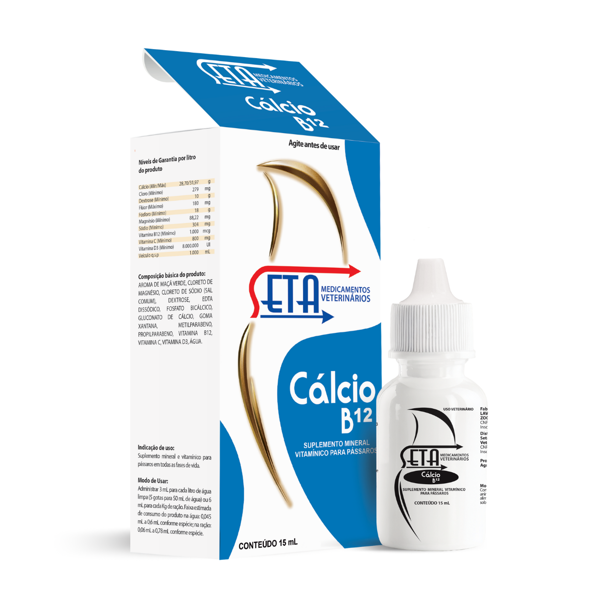 CÁLCIO B12 15ML