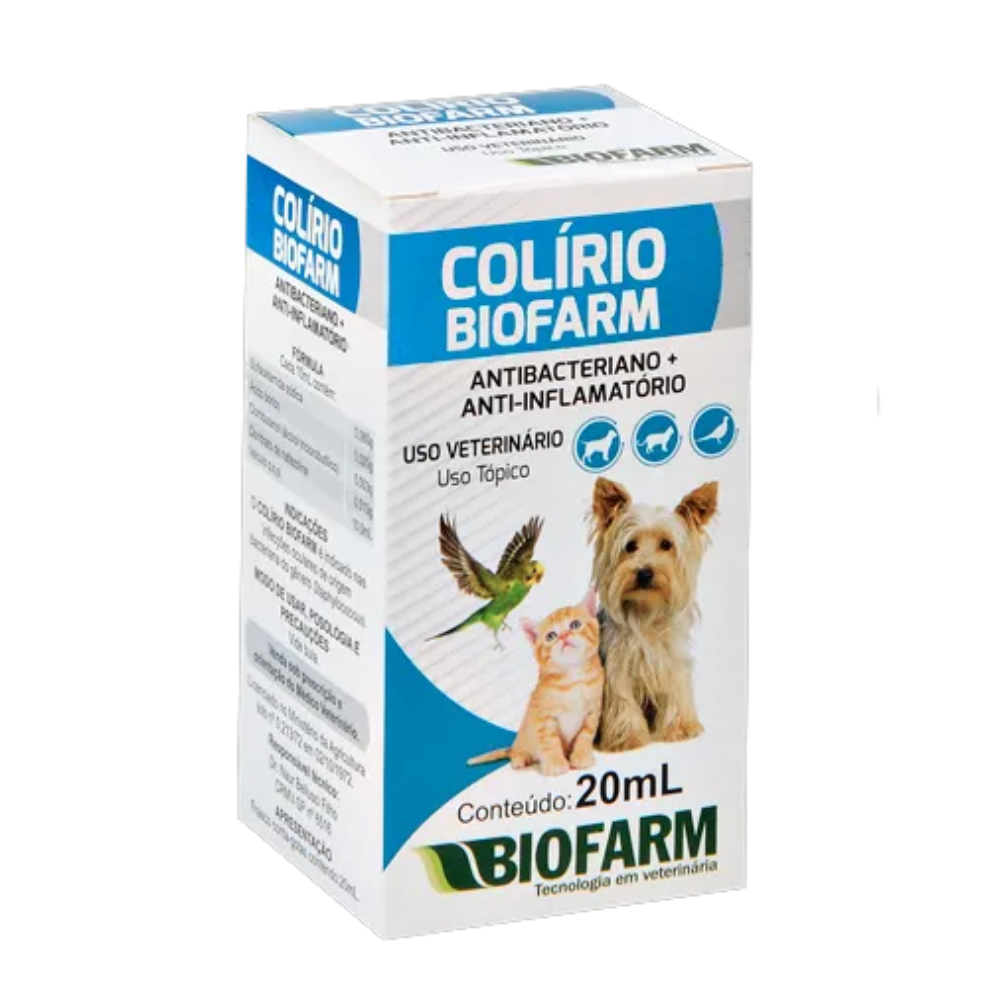 COLÍRIO BIOFARM 20ML