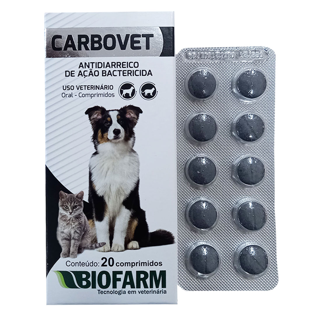 CARBOVET 20 COMPRIMIDOS