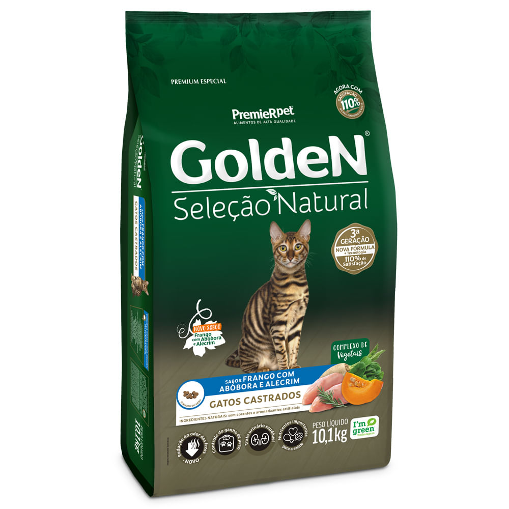 GOLDEN GATOS CASTRADOS SELEÇÃO NATURAL 10,1 KGS