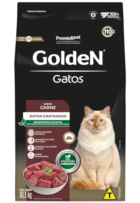 GOLDEN GATOS CASTRADOS CARNE  10,1 KGS