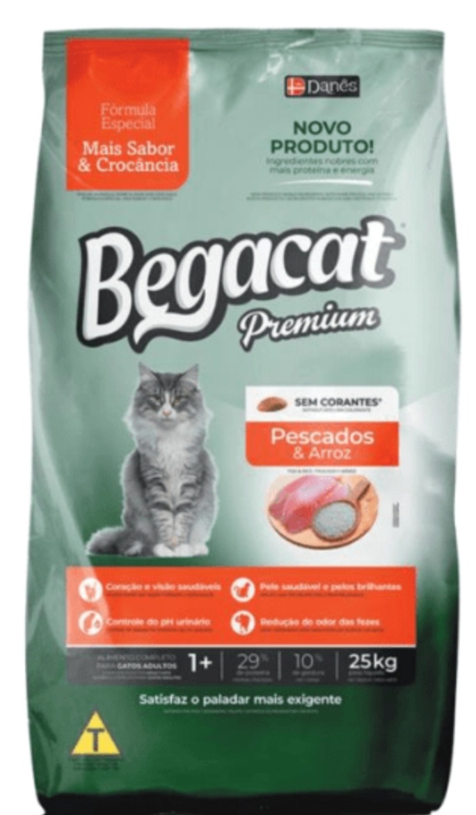 BEGACAT PREMIUM - PESCADOS E ARROZ