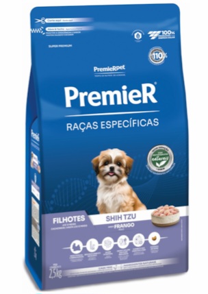 PREMIER SHIH TZU - FILHOTES - SABOR FRANGO