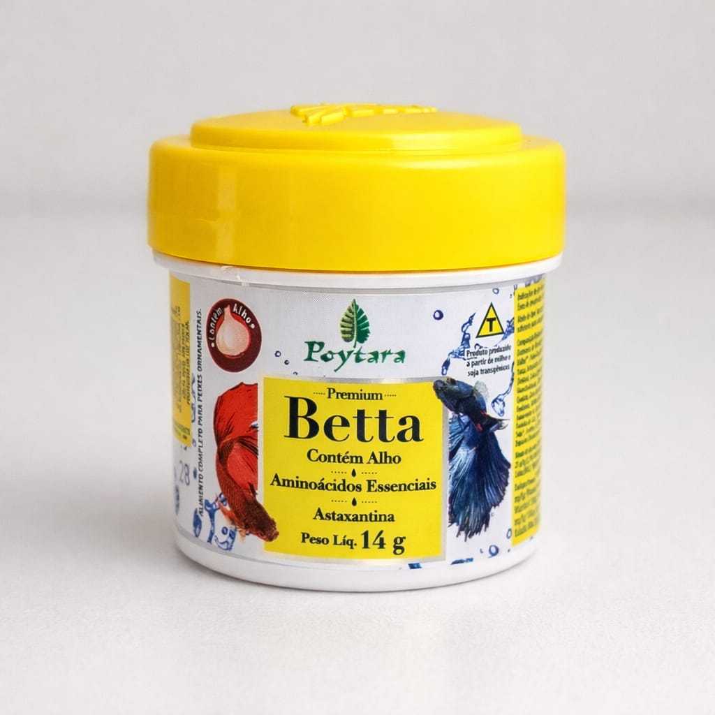 RAÇÃO POYTARA BETTA PREMIUM 14g
