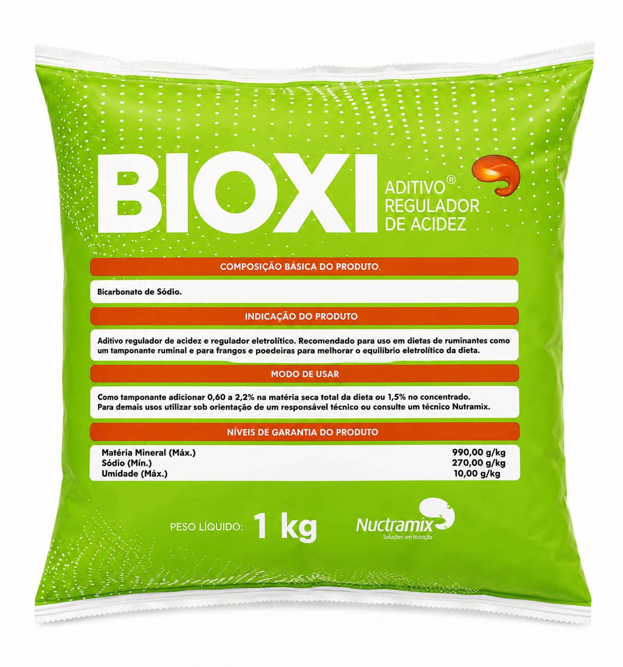 BIOXI ADITIVO REGULADOR DE ACIDEZ 1 KG