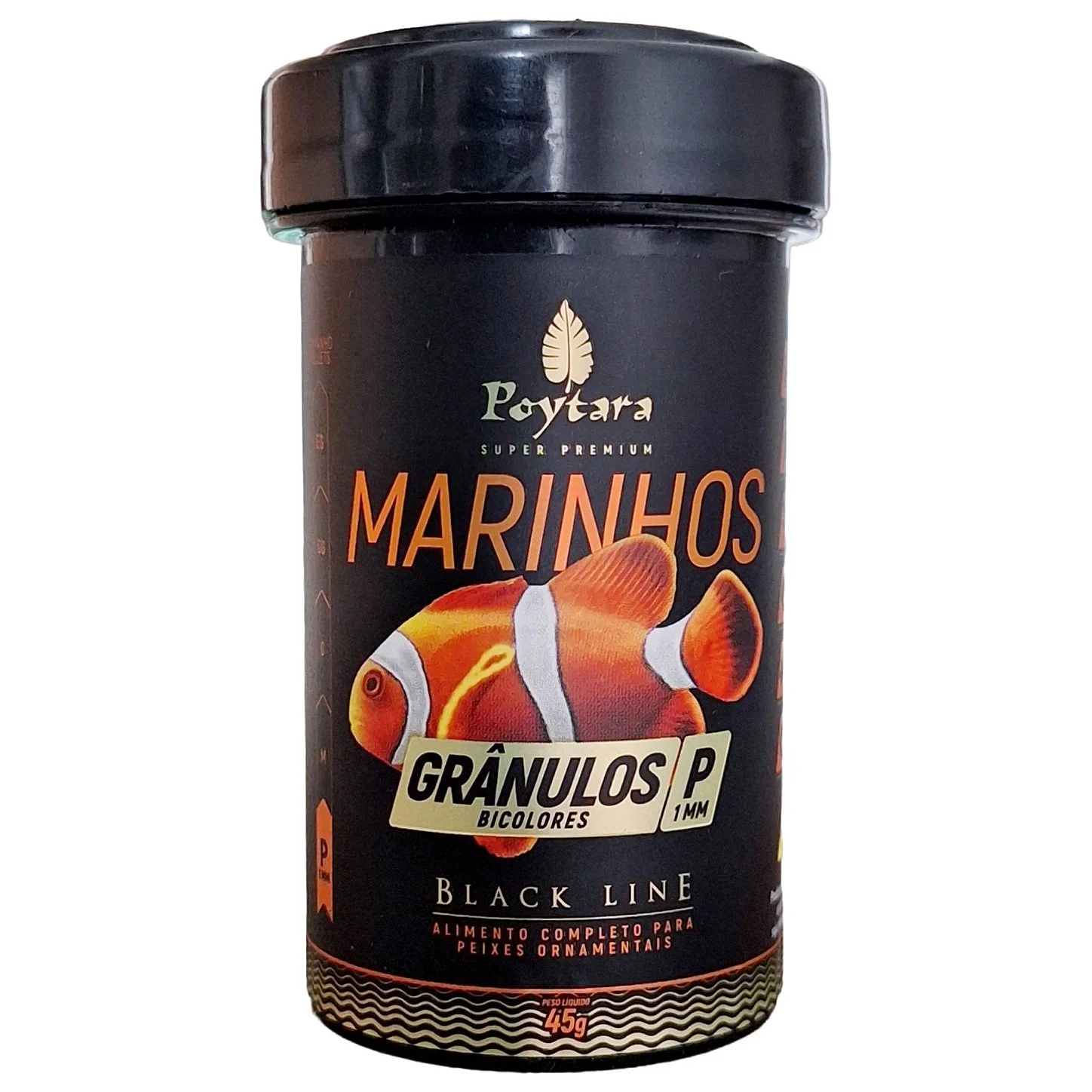 RAÇÃO POYTARA SUPER PREMIUM MARINHOS 45g