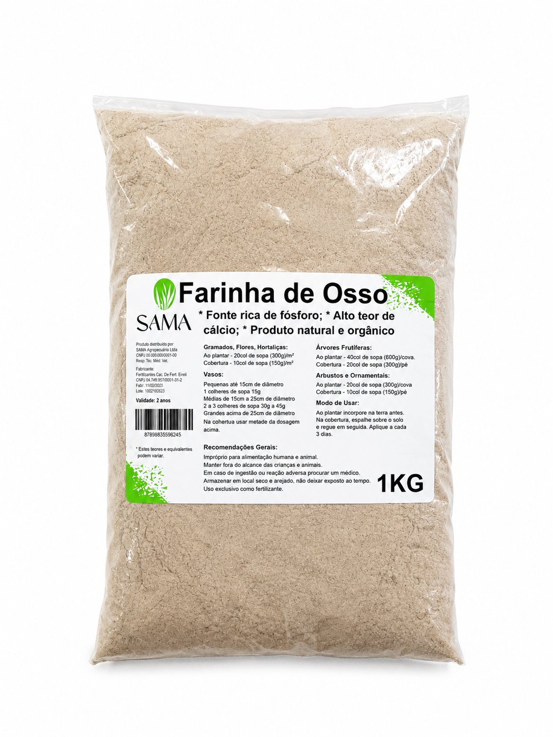 FARINHA DE OSSO 1KG