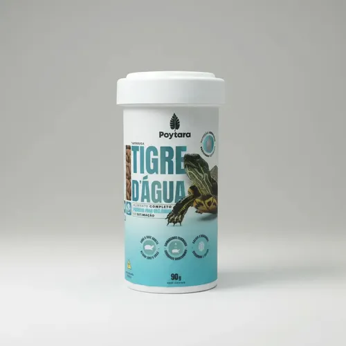 RAÇÃO POYTARA PREMIUM TIGRE D’ÁGUA 90g