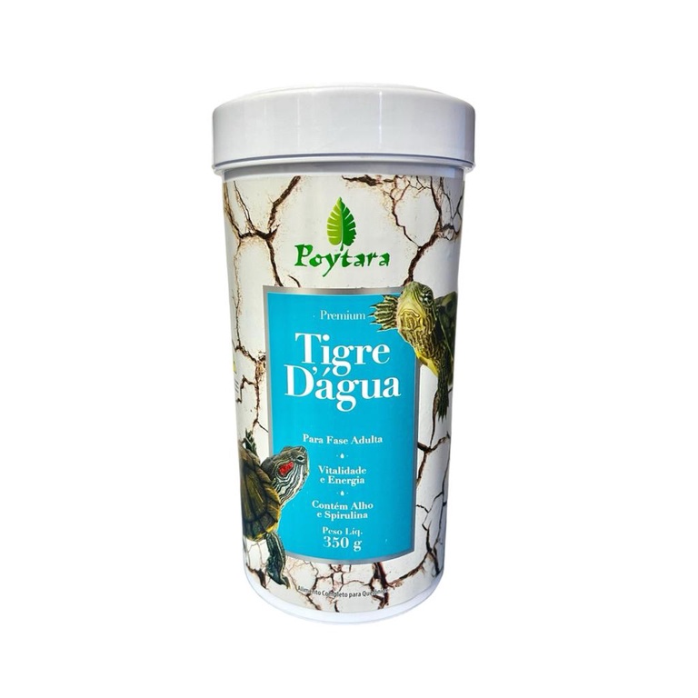 RAÇÃO POYTARA PREMIUM TIGRE D’ÁGUA 350g