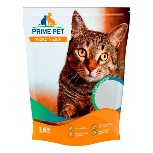 AREIA PARA GATOS SÍLICA 1.6KG