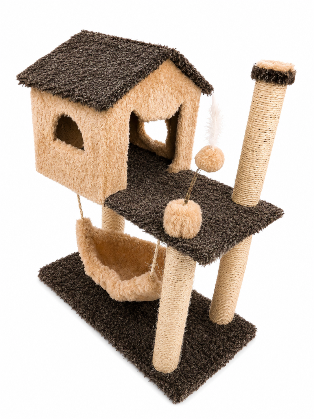ARRANHADOR PARA GATO CASINHA + REDE
