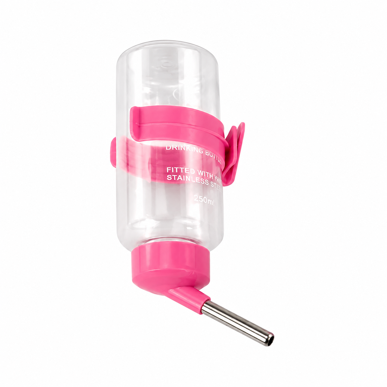 BEBEDOURO AUTOMATICO PARA ROEDORES ROSA 250ML