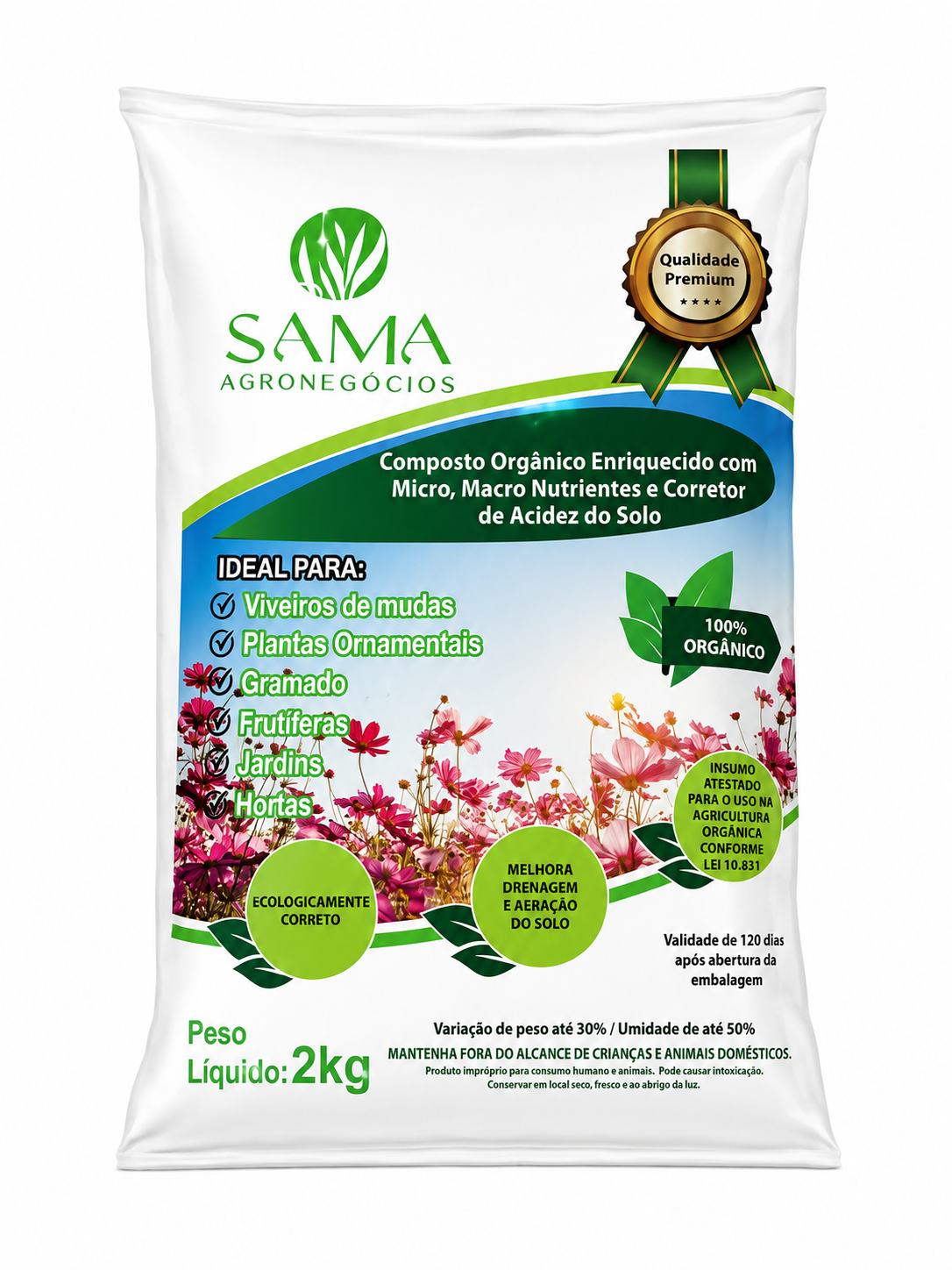 COMPOSTO ORGÂNICO 20 KG