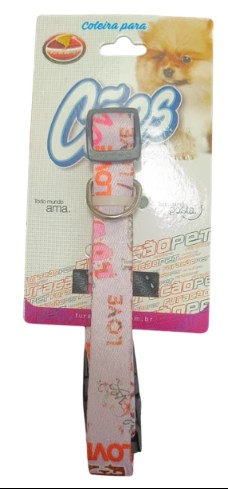 COLEIRA PARA CÃES NYLON IMPORTADA