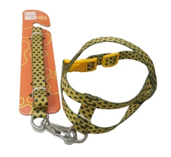 GUIA + PEITORAL SEDA N1 PARA CÃES DE 1 A 2KG