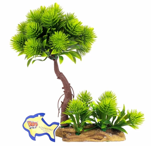 PLANTA ARTIFICIAL ÁRVORE BONSAI 24cm
