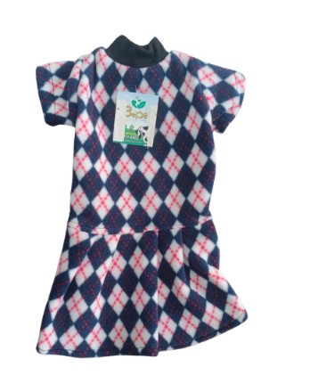 VESTIDO PLUSCH SOFT PARA PET TAMANHO 2