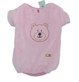 BLUSA MANTINHA CARINHOSA GG PARA PET