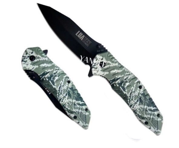 CANIVETE CAMUFLADO COM PEDERNEIRA LUATEK