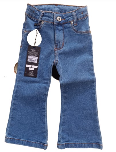 CALÇA FLARE FEMININA INFANTIL TRADICIONAL