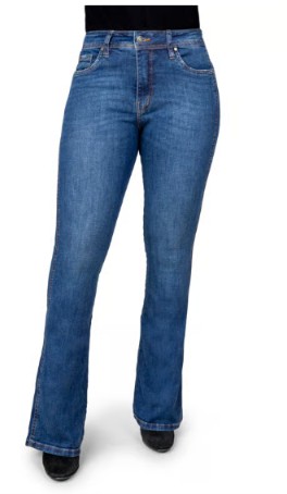 CALÇA FLARE FEMININA MADE IN MATO TAMANHO 40