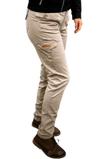 CALÇA CARGO REGALO CAMPEIRO FEMININA BEGE-  TAMANHO 38