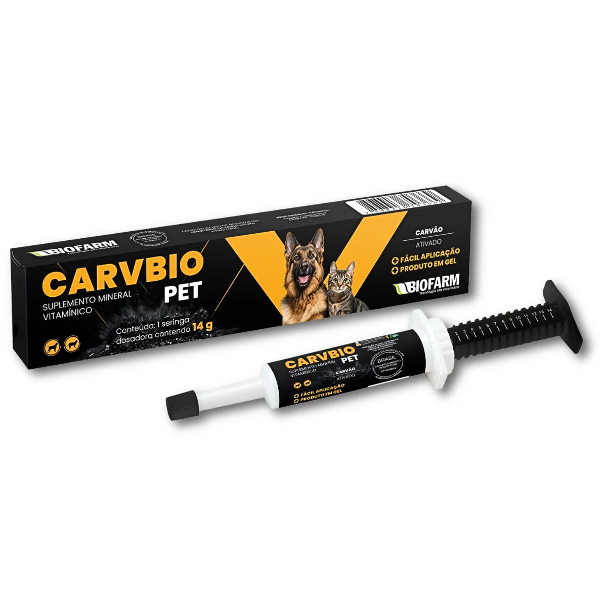 CARVBIO PET SUPLEMENTO MINERAL 14GR