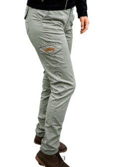 CALÇA CARGO REGALO CAMPEIRO FEMININA CINZA ESVERDEADO-  TAMANHO 42