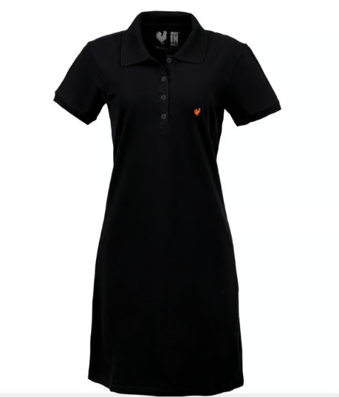 VESTIDO POLO MADE IN MATO PRETO