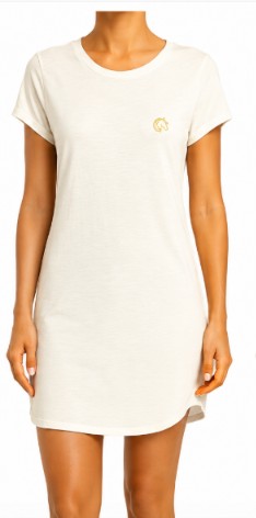 VESTIDO REGALO CAMPEIRO OFF- WHITE