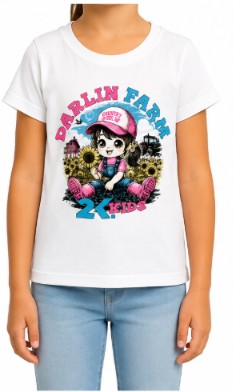 CAMISETA INFANTIL FEMININA 2K JEANS