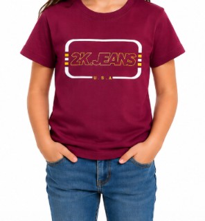 CAMISETA INFANTIL FEMININA 2K JEANS