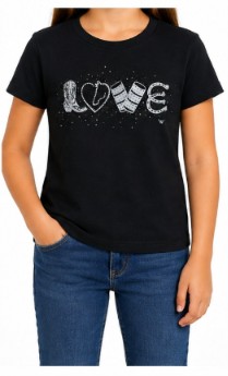 T-SHIRT ADULTA TAMBOR E FERRADURA FEMININA BILL WAY