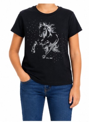 T-SHIRT ADULTA HORSE FEMININA BILL WAY
