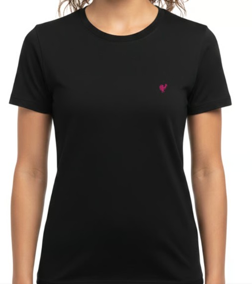 CAMISETA BÁSICA FEMININA - MADE IN MATO - PRETA