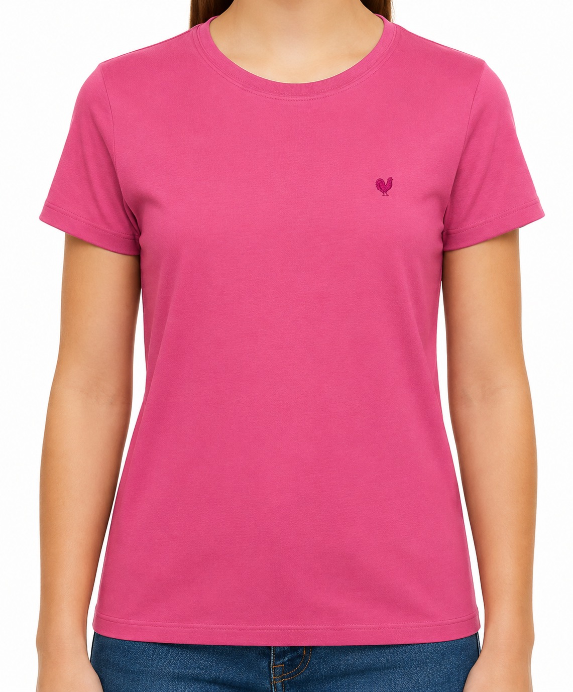 CAMISETA BÁSICA FEMININA - MADE IN MATO - ROSA