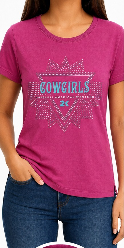 CAMISETA ADULTA FEMININA 2K JEANS- TAMANHO G