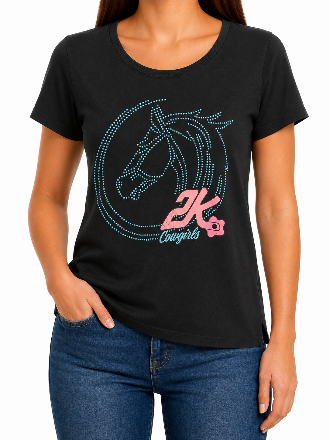 CAMISETA ADULTA FEMININA 2K JEANS- TAMANHO M