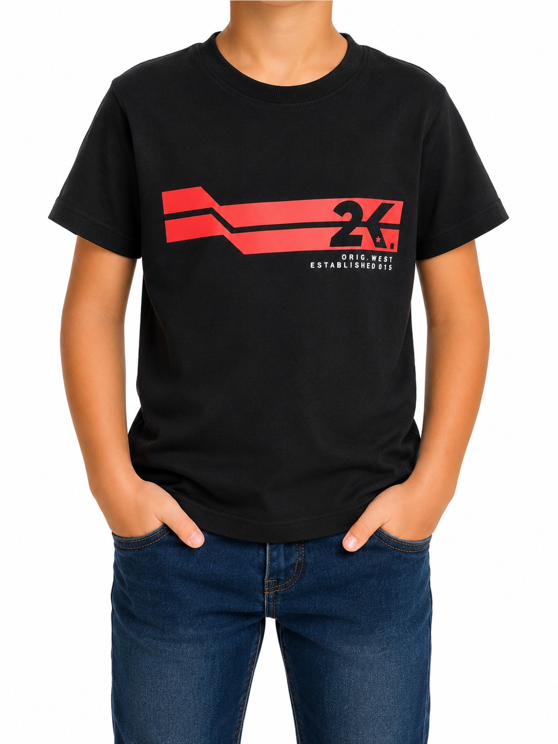CAMISETA INFANTIL MASCULINA 2K JEANS- TAMNHO 02