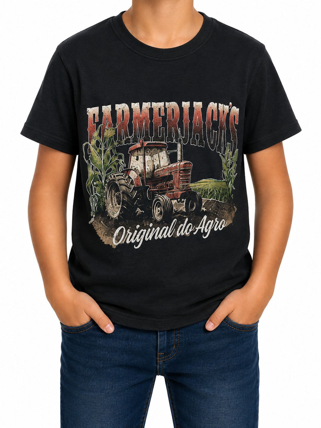 CAMISETA INFANTIL MASCULINA 2K JEANS