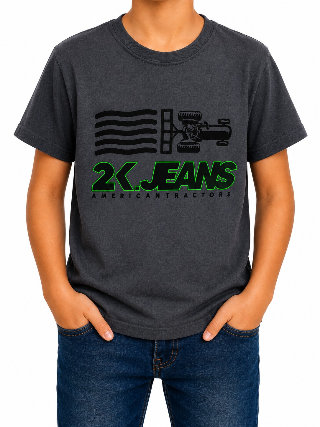CAMISETA INFANTIL MASCULINA 2K JEANS- TAMNHO 02
