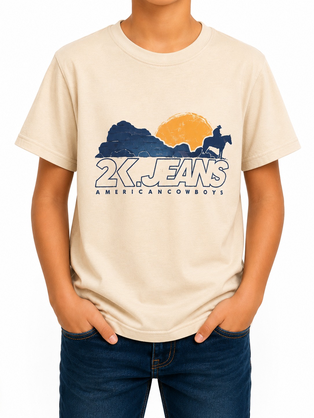 CAMISETA INFANTIL MASCULINA 2K JEANS- TAMNHO 10