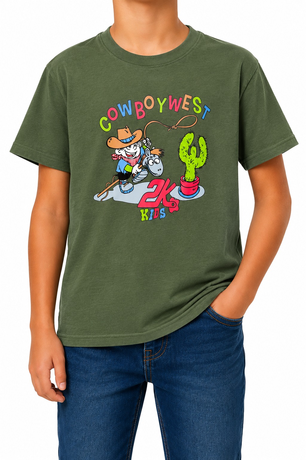 CAMISETA INFANTIL MASCULINA 2K JEANS- TAMNHO 16