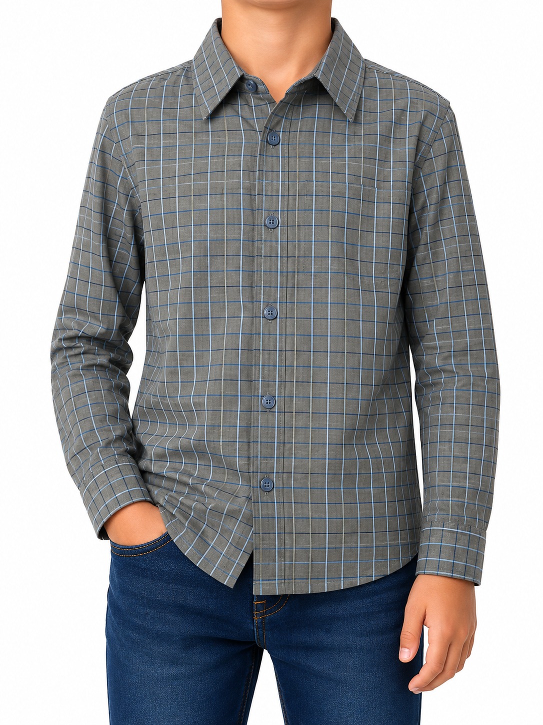 CAMISA INFANTIL MASCULINA- TAMANHO 04