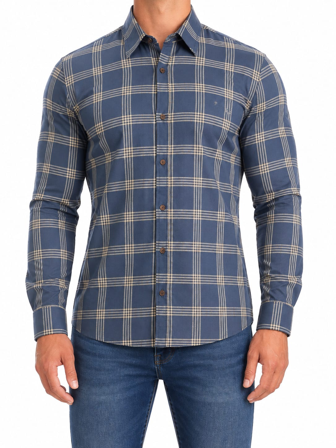 CAMISA XADREZ MASCULINA ADULTA- TAMANHO M