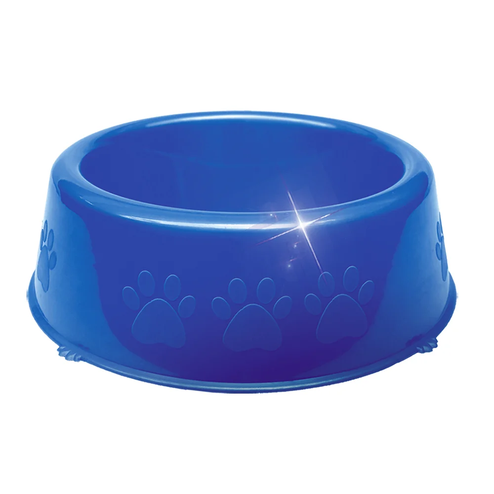 COMEDOURO DE PLASTICO PARA PETS 750ML AZUL