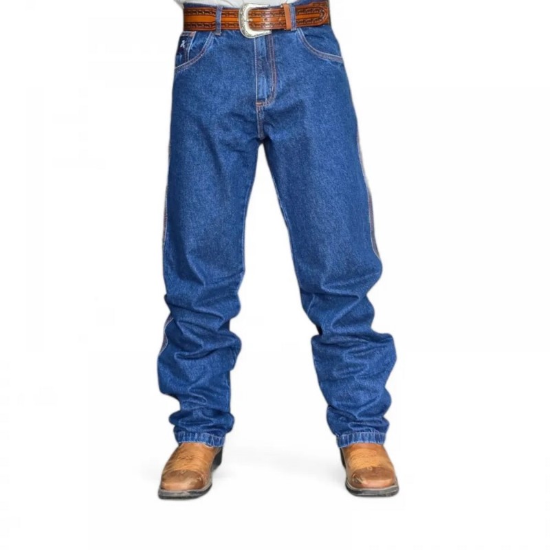 CALÇA JEANS 100% ALGODÃO MASCULINA DARK- TAMANHO 42