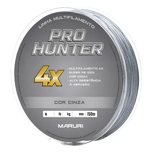 LINHA MULTIF PRO HUNTER PE 4X 0,20 150M MARURI